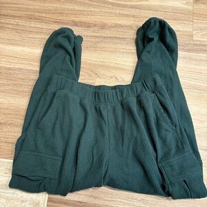 Aerie Cargo Jogger Sweatpants